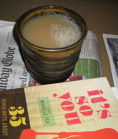 chai tea + book/stoneleafmoon.com