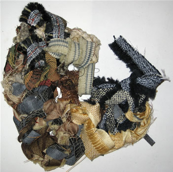 hobo yarn crocheted/linda scharf-stoneleafmoon.com
