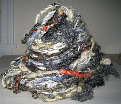 linda scharf handspun yarn/stoneleafmoon.com