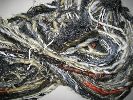 linda scharf handspun yarn/stoneleafmoon.com
