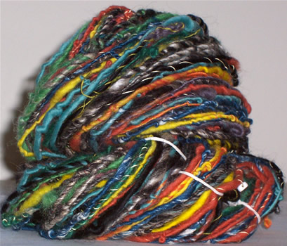 linda scharf handspun yarn/stoneleafmoon.com