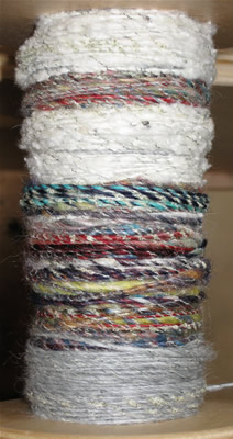 linda scharf handspun yarn/stoneleafmoon.com