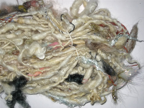 linda scharf handspun yarn/stoneleafmoon.com