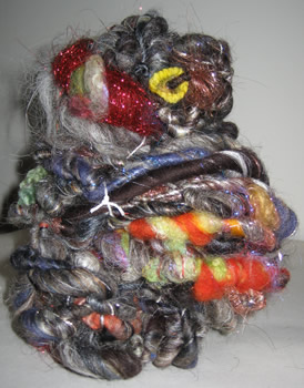 linda scharf handspun yarn/stoneleafmoon.com