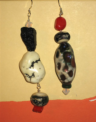 eclectic relics...earrings by stoneleafmoon.com