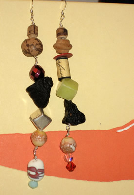 eclectic relics...earrings by stoneleafmoon.com