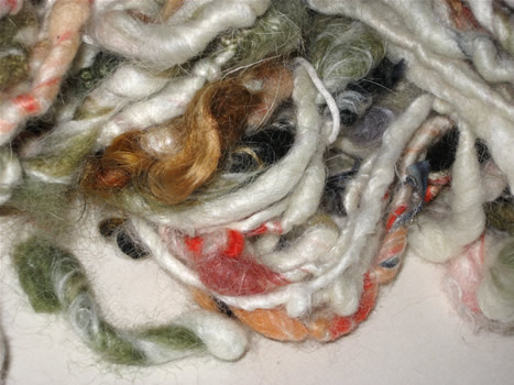 linda scharf handspun yarn/stoneleafmoon.com