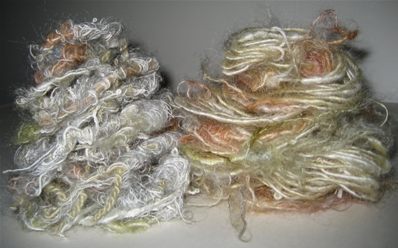 linda scharf handspun yarn/stoneleafmoon.com