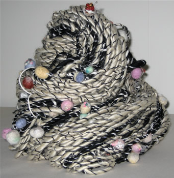 linda scharf handspun yarn/stoneleafmoon.com