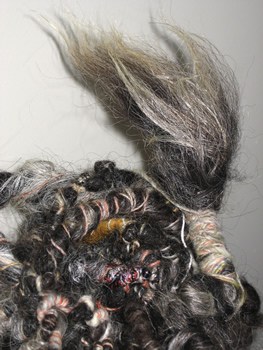 linda scharf handspun yarn/stoneleafmoon.com
