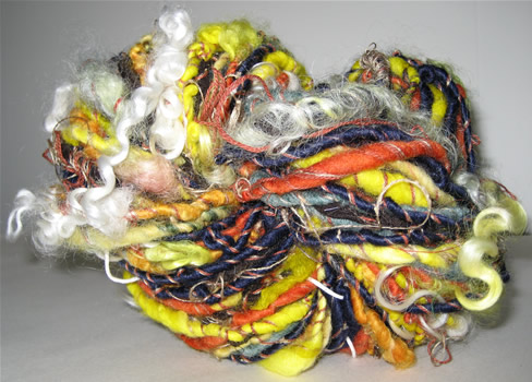 linda scharf handspun yarn/stoneleafmoon.com