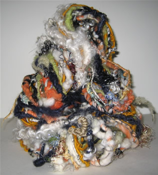 linda scharf handspun yarn/stoneleafmoon.com
