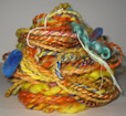 handspun yarn by linda scharf/stoneleafmoon.com